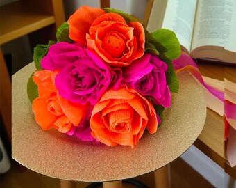 Luxury Lollipop Rose Bouquet | Custom Handmade Wrapped Lollipop Roses.