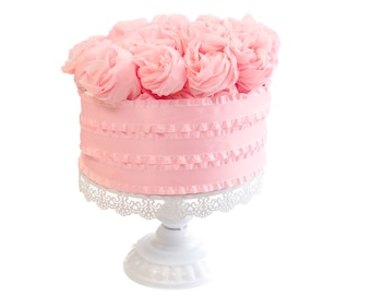 C.D.S. Diaper Rose Tier Cake