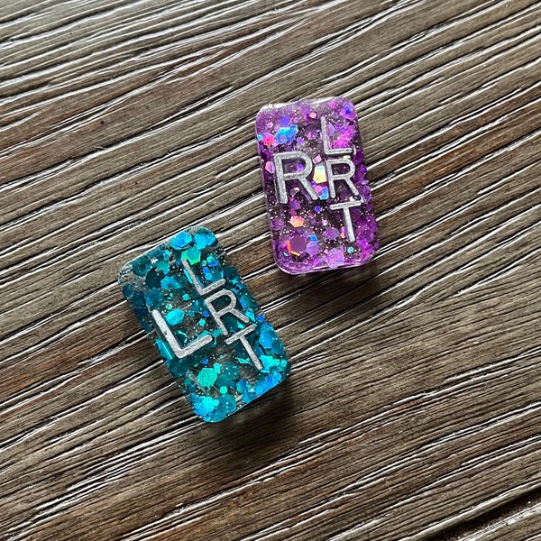 CUSTOM ~ X-Ray Markers Set with Initials ~ Custom Glitter Options!