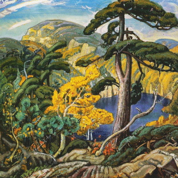 Arthur Lismer - Bright Land, 1938