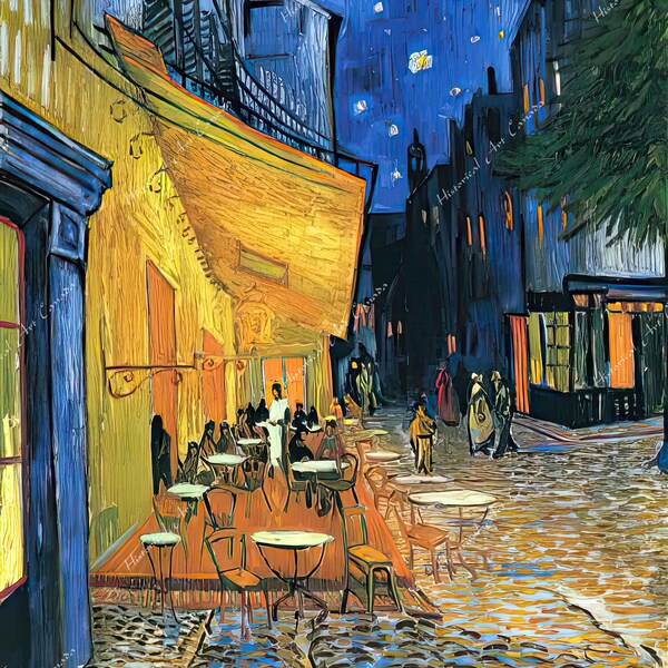 Vincent Van Gogh - Le Cafe de nuit