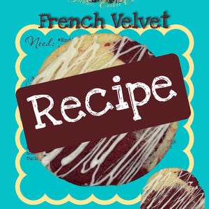 French Velvet Cookie Recipe
