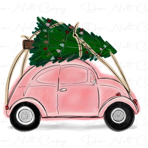 Christmas Bug - Tree Farm - Sublimation PNG - DigitalArt - Clip Art