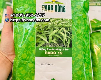 Big Leaf Water Spinach Seeds | Rau Muong La Lon, Kangkong, Ong Big Leaf Water Spinach Seeds | Rau Muong La Lon, Kangkong, Ong