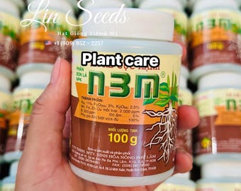 N3M Water-Soluble Plant Care Powder: Root Growth Aid for Bonsai & Houseplants
