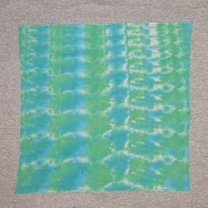 Blue Green Wave Bandana