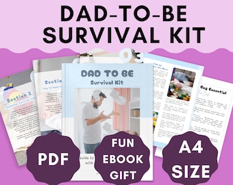 Överlevnadskit för blivande pappa: Handbok för nyblivna pappar (digital guide)