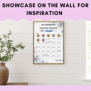 Printable Kids Ramadan Fasting Tracker BUNDLE Ramadan Activity With ...