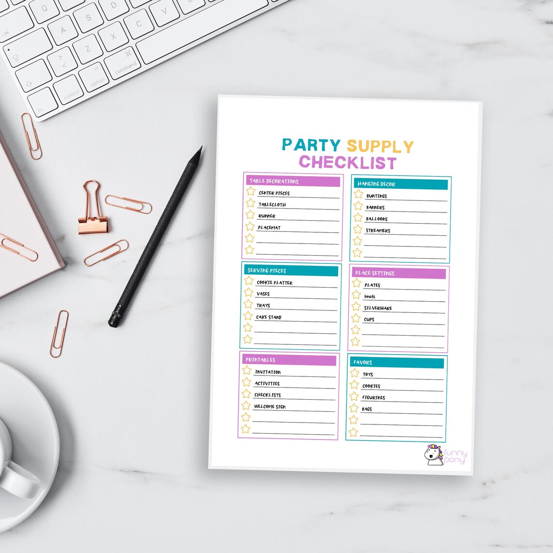Printable Birthday Party Planning Checklist For Kids Birthday Supply Printable Birthday Party Planning Checklist For Kids Birthday Supply