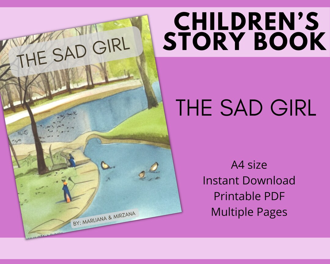 Childrens Story Book Ebook Printable Story Book Friendship Short Story ...