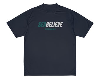 2024 SEABelieve SEApporters Northwest Logo Performance Moisture Wicking Shirt (Color: Navy)