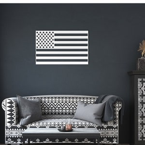 American Flag Sign | America Decor | Metal Flag | Patriotic Flag | American Flag Decor | Metal American Flag | housewarming gift