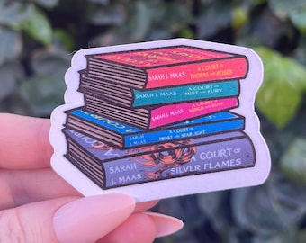 Sticker ACOTAR | Sticker livresques | Sticker Un tribunal d'épines et de roses | Stickers Kindle | Stickers Booktok | Autocollant en vinyle
