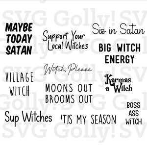 Mega Witch Bundle SVG