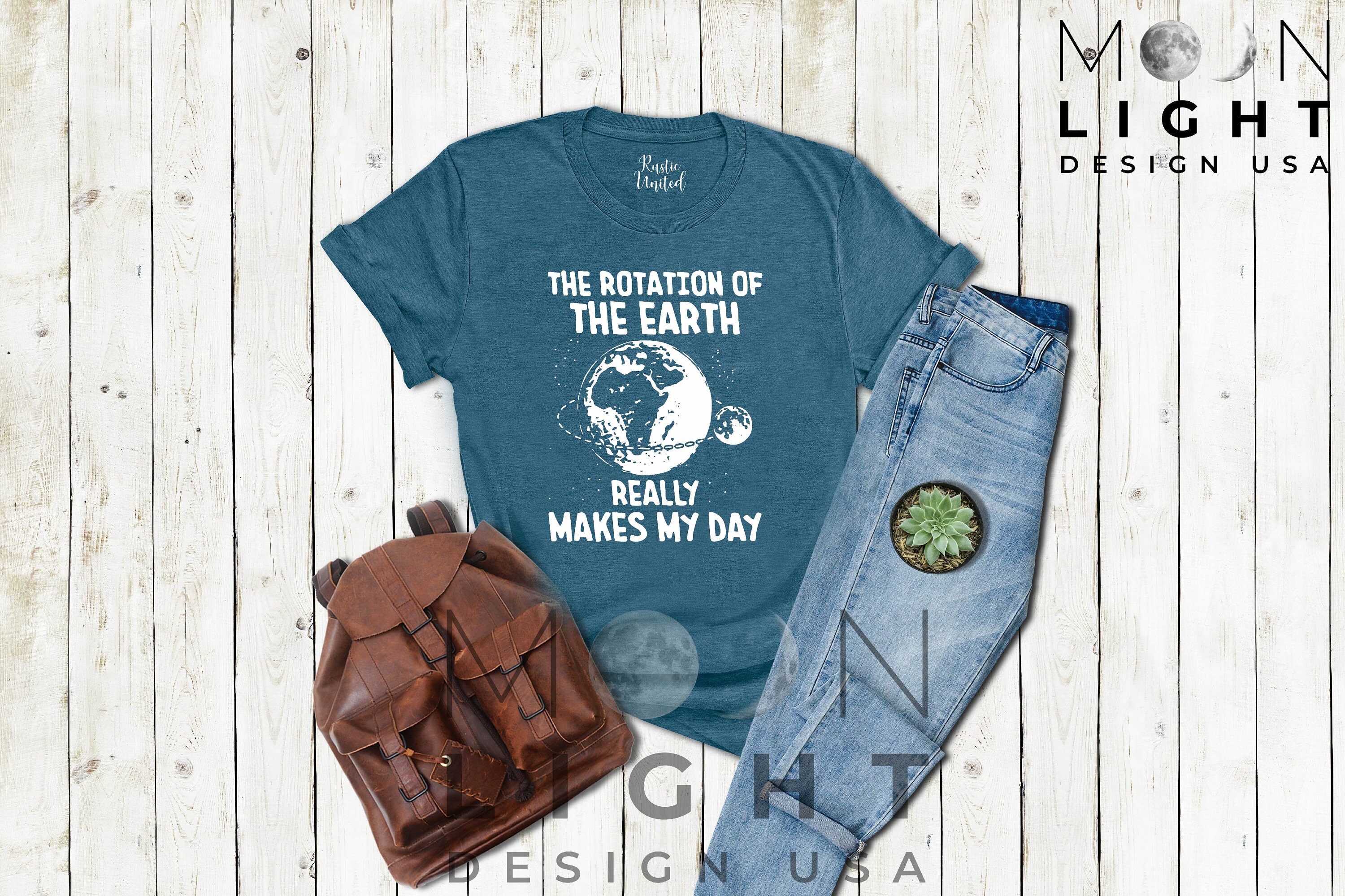 Discover Rotation of the Earth Makes My Day Gift Tee Shirts, Science  Lover Gift, Biology Teacher Gifts