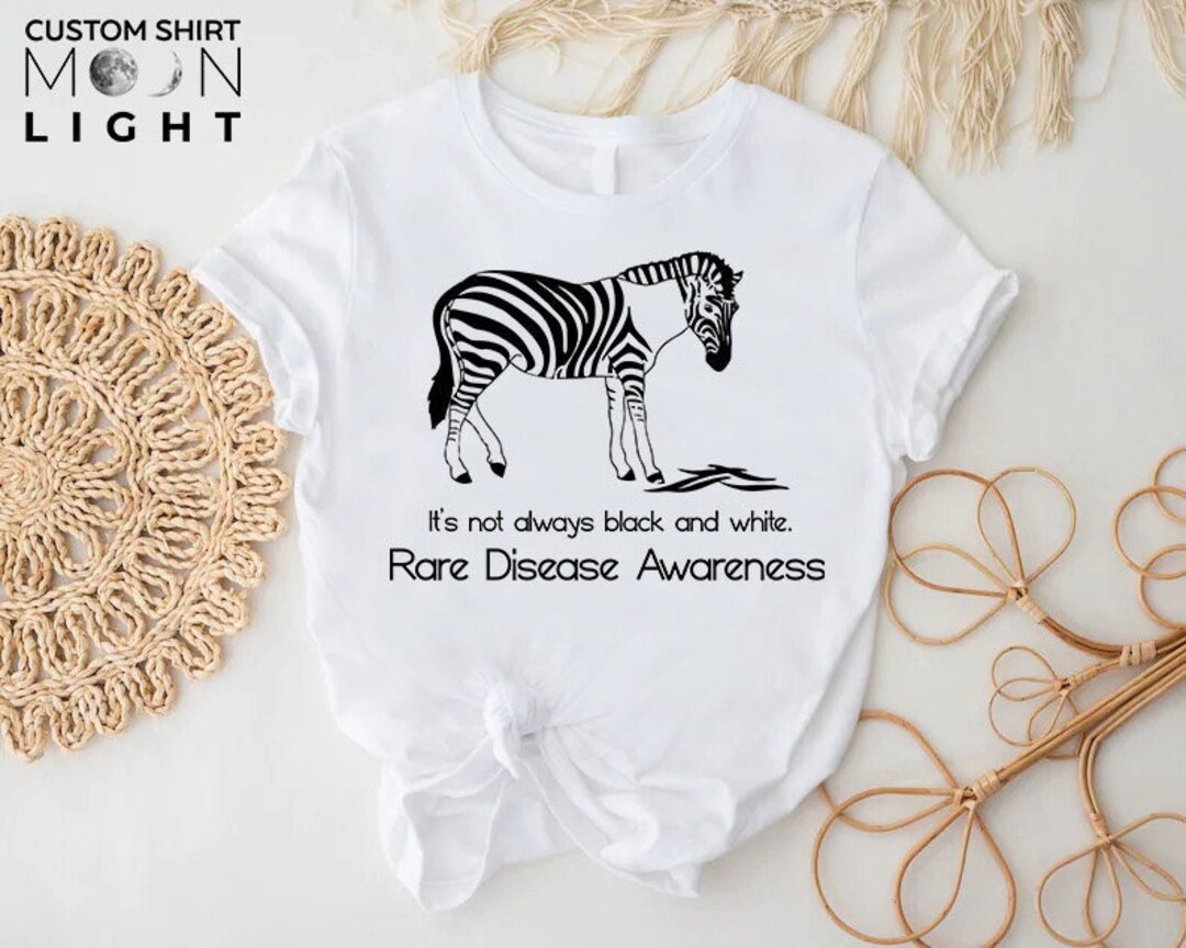 Zebra Rare Disease Awareness Shirt, Rare Chronic Illness Shirt, Medical