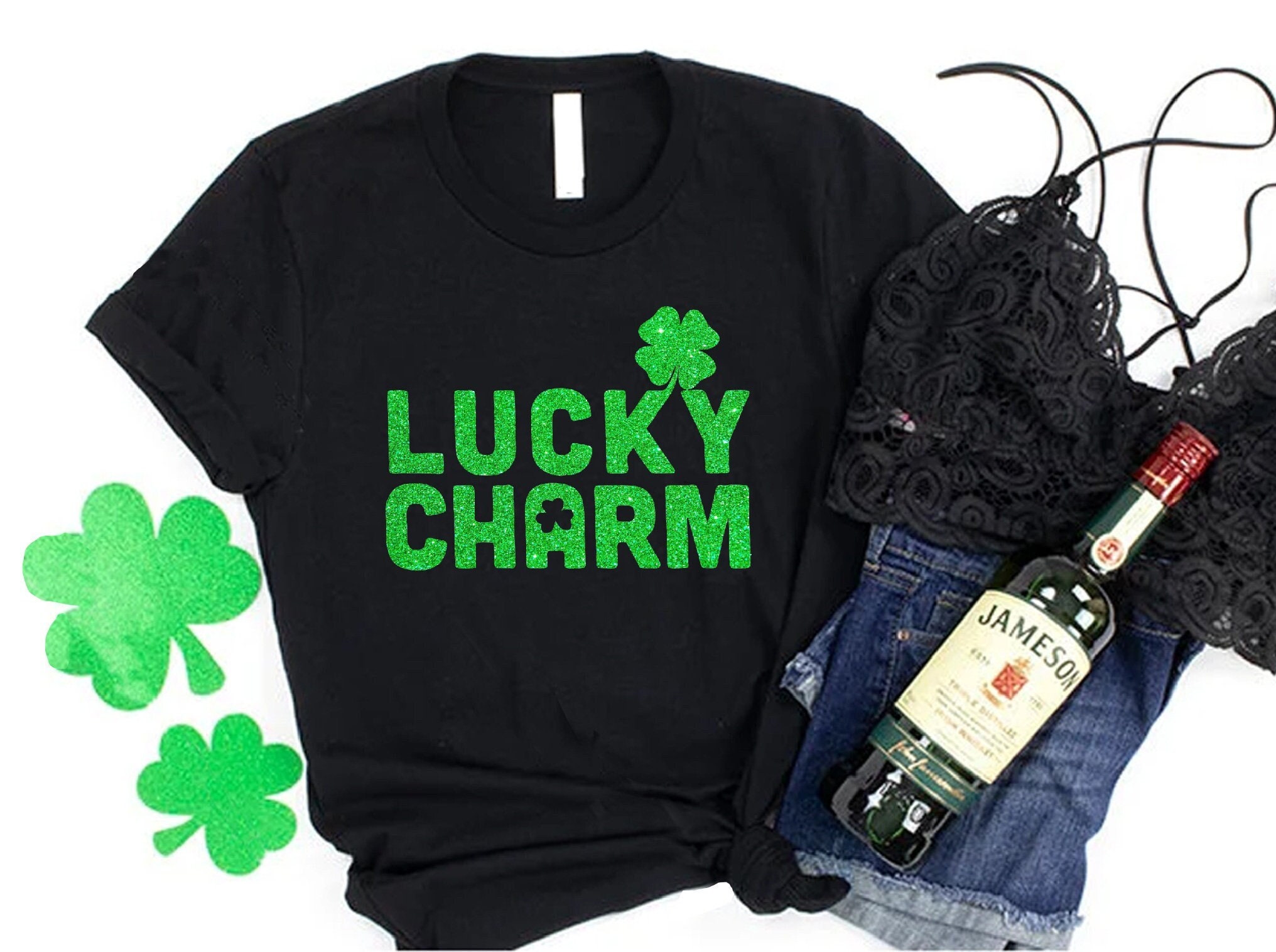 Discover Lucky Charm Gift,Lucky Shirt,St Patricks Day Outfit,St Patricks Shirt