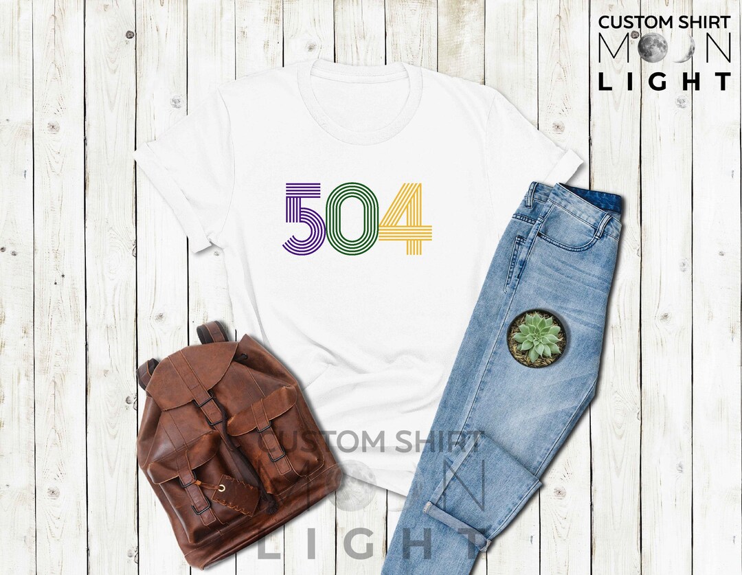 504-new-orleans504-area-code-local-mardi-gras-shirt504-five-etsy
