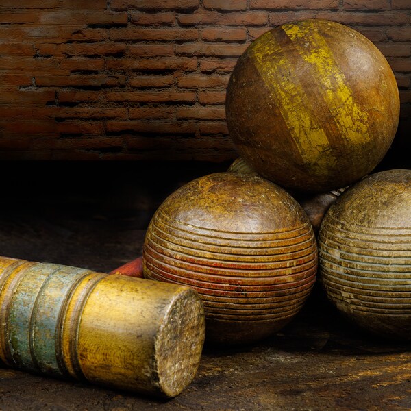 Croquet Ball Etsy