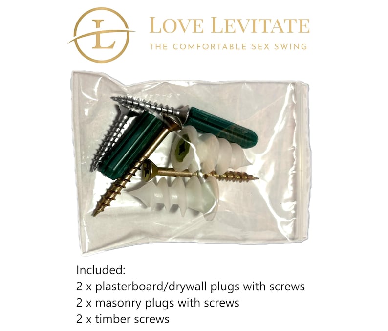 KIT: Sex Swing Ceiling Mount Kit and Discreet Cover image 3