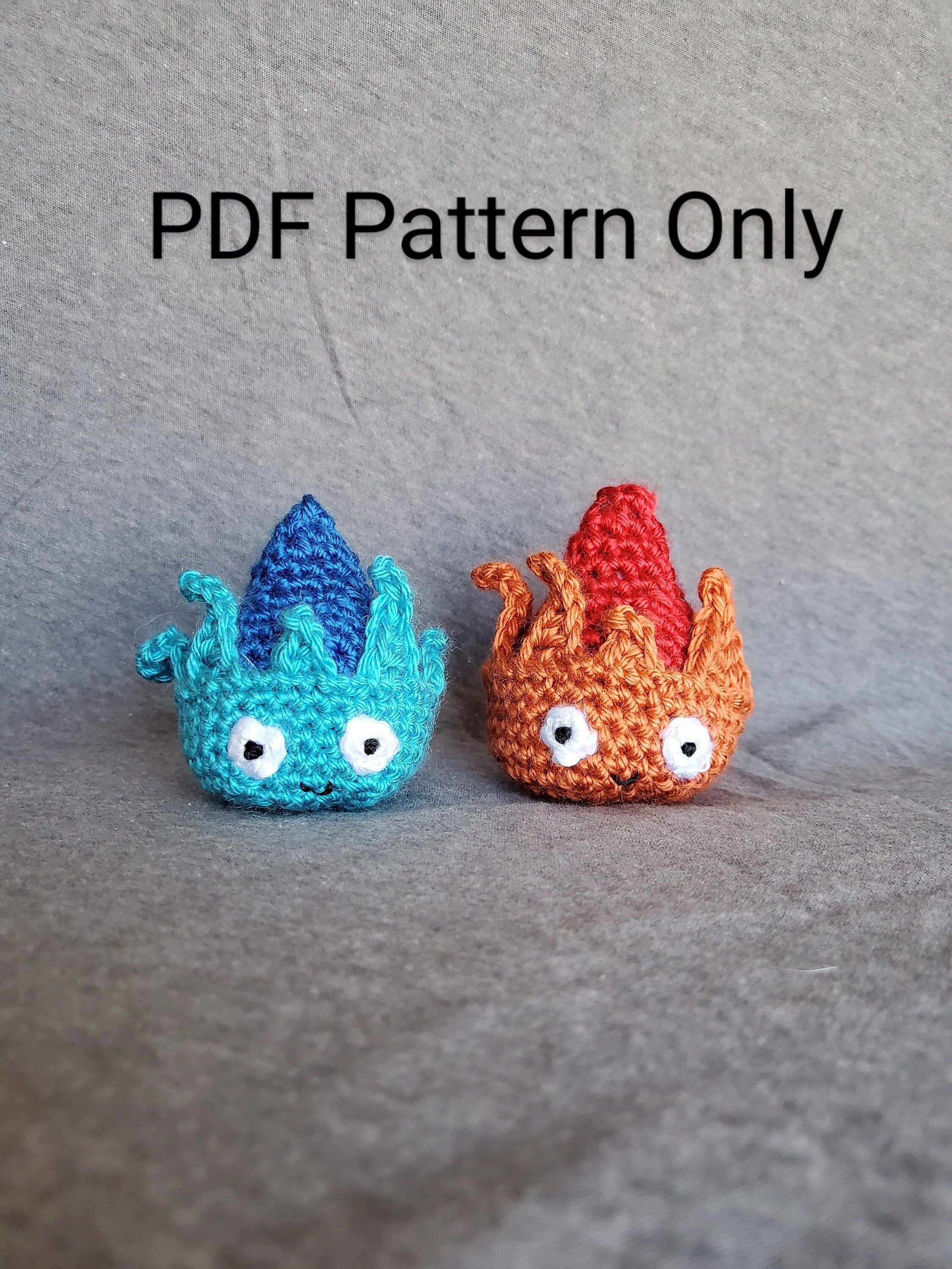 Calcifer Fire Demon Crochet Tutorial