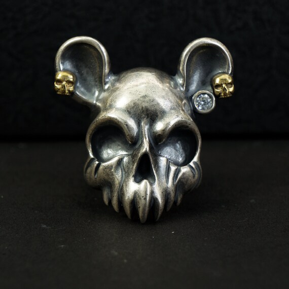 アクセサリー silver925 Mickey skull ring silver925 Mickey skull ring