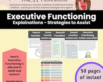 Guide de compétences fonctionnelles pour cadres : outils d'aide au TDAH et à l'autisme (téléchargement numérique)
