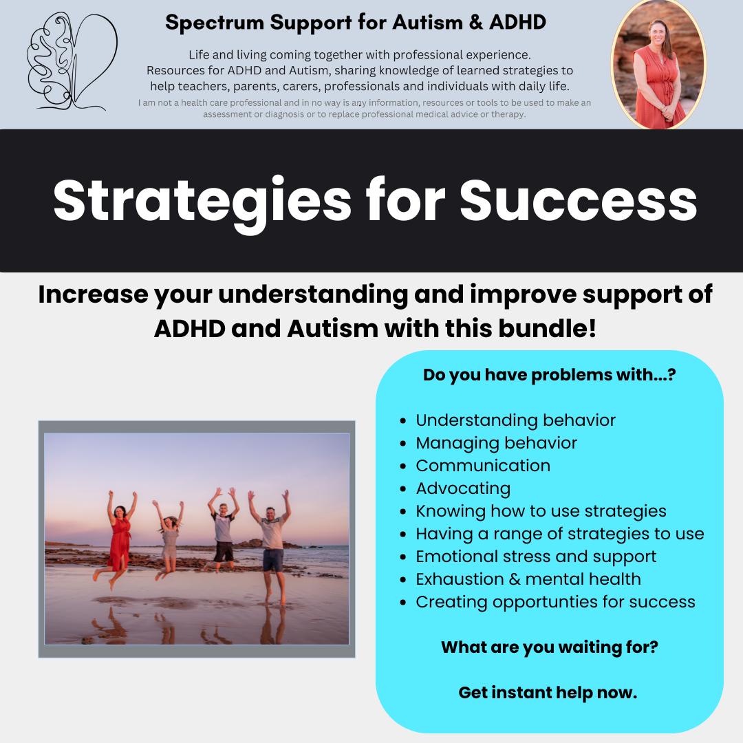 ADHD Autism Goal Setting Worksheets: Growth Mindset Planner (PDF ...