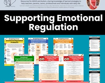Regulação Emocional para Autismo e TDAH: Ferramentas para Professores e Terapia (Download Digital)