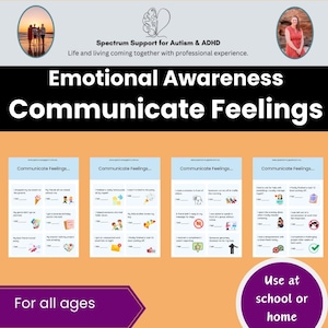 Communicatie Gevoelens Emoties uiten Emotionele regulatie Bewustzijn Therapeut Activiteit Therapie Werkbladen Klaslokaal Leerkracht Hulpmiddel