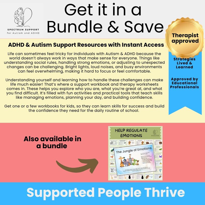 Be the Turtle Emotion Activity Pack: Autism ADHD Support (PDF Download ...