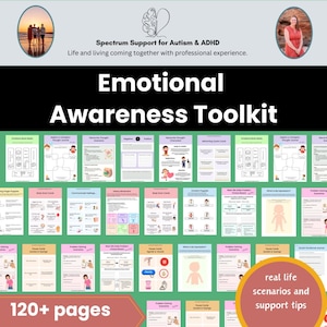 SEL-Therapie Arbeitsblätter: Emotionale Wahrnehmung, Regulation, Kommunikation (PDF Download)