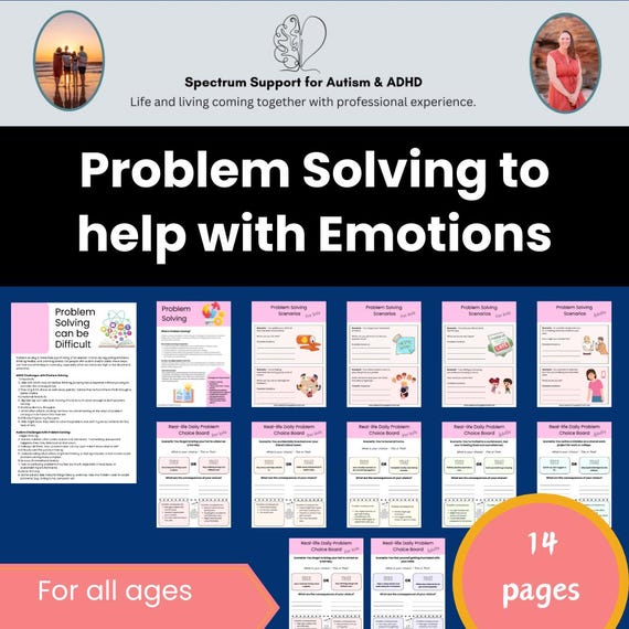 Problem Solving Worksheets For Teens