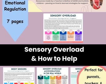 Suporte para sobrecarga sensorial: regulação emocional em autismo e TDAH (download digital)