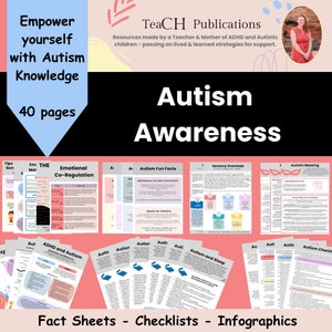 Libro sobre autismo para niños, habilidades sociales, comunicación, cuaderno de trabajo, concienciación sobre el autismo, hojas de trabajo sobre terapia del autismo, cuaderno de actividades sobre el autismo, impresión sobre el autismo