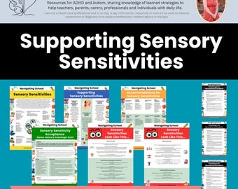 Kit de Recursos para Professores de Sensibilidade Sensorial: Autismo e TDAH (Download em PDF)
