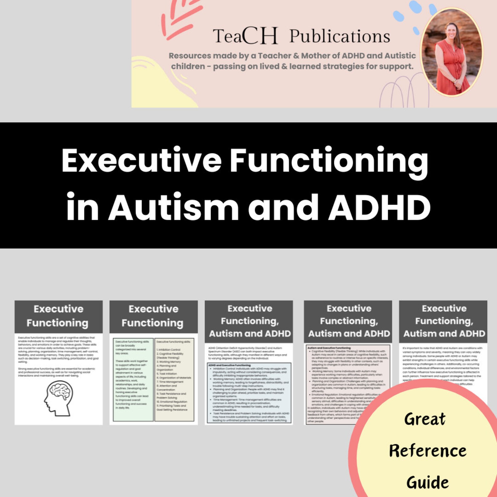 Executive Functioning in Autism and ADHD - Etsy