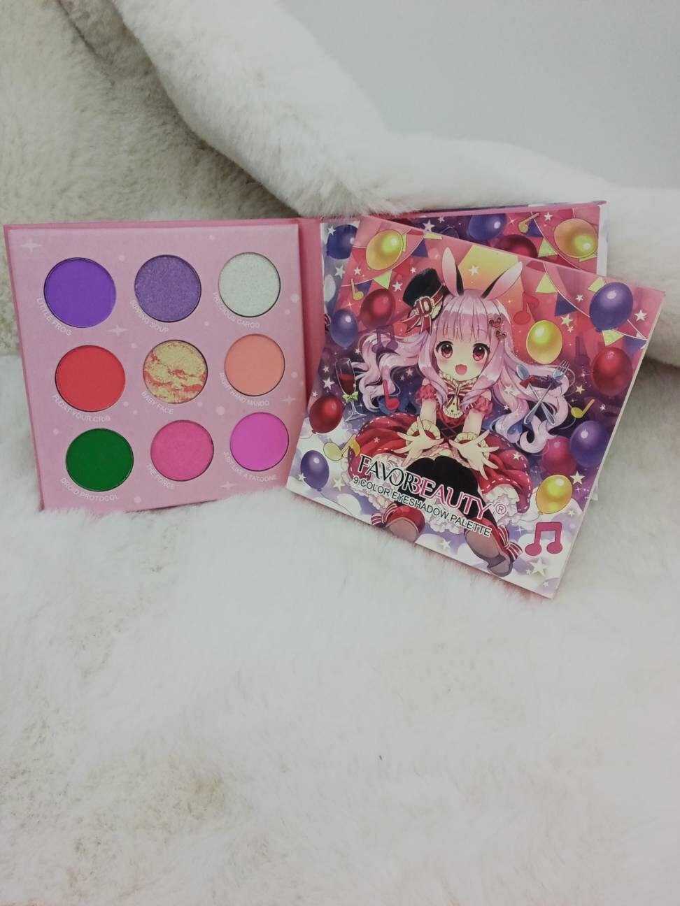 Manga Anime 35 Eyeshadows Palette Book 2 By Rude Cosmetics Makeup With  Attitude  eBay