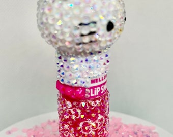 Gloss Hello Kitty Diamond Fruit Rollon – Transparent Pailleté – 2,5ml – Fabriqué En France
