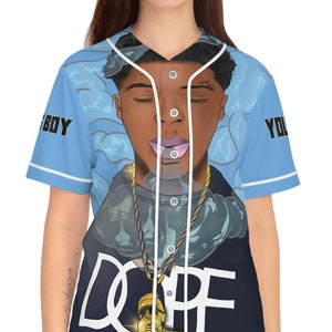 Camisa de beisebol Urban Vibe – Estilo streetwear ousado com um toque de influência hip hop, perfeita para fazer uma declaração!