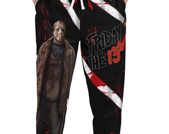 Embrace the Darkness: The Ultimate Halloween Slasher joggers - Jason Unleashed Comfort sweats