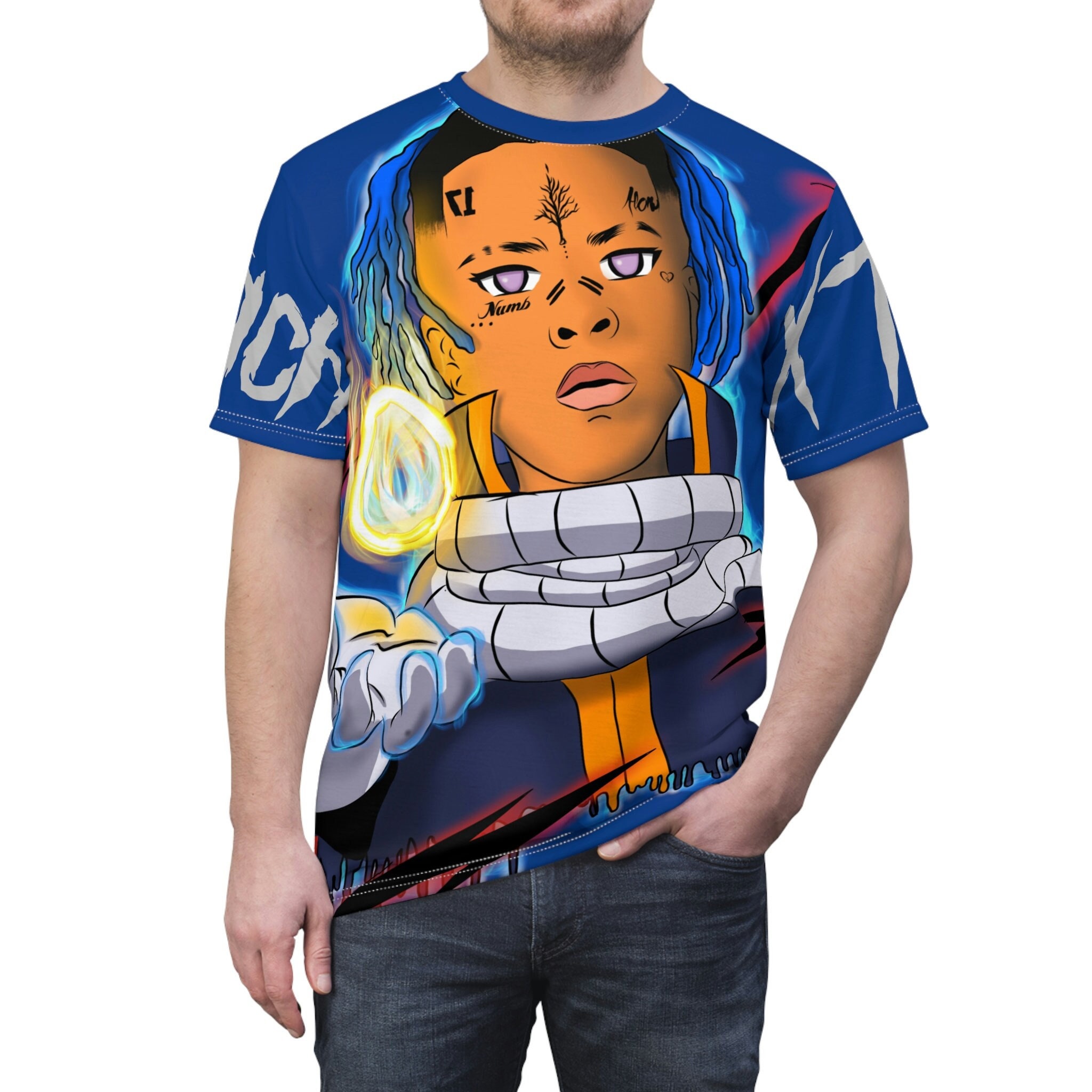 Anime x Hip-Hop Fusion: Get Your Swag On with Our Exclusive Rapper-Inspired Tee, Discover the Perfect Fusion of Anime and Hip-Hop