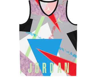 Retro Basketball Jordan-Style Jersey: Iconic Design with Modern Comfort for a Classic On-Court Look, Basketball Air Jersey