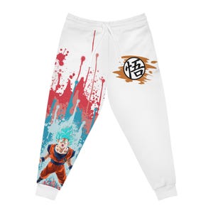 Splash Art Anime Joggers: Lebendiges und auffälliges Design, inspiriert von ikonischer Anime-Kunst für echte Fans
