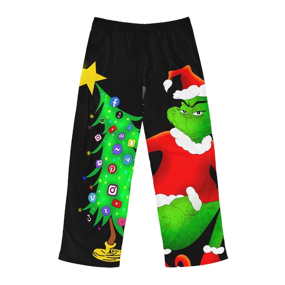 Pajama Pants The Grinch Christmas Pyjamas Grinch Pj Pants Walmart