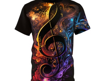 Music Is Art T-shirt For Men And Women, See The Music, Comfortable Tee for Casual Wear, Get in Tune, Bold T-Shirt for Music Aficionados