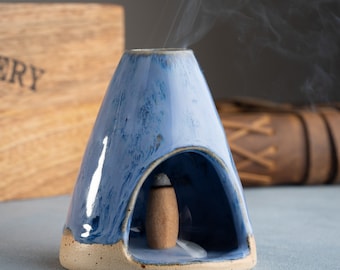 Cone Incense Holder Ceramic | Stoneware Incense Burner