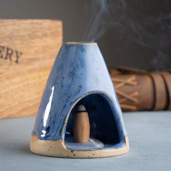 Cone Incense Holder Ceramic | Stoneware Incense Burner