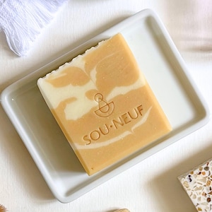 HONEY OATMEAL SOAP · Face soap - Dry skin - Natural soap - Handmade soap - Superfatted soap - Cold saponified - Honey soap
