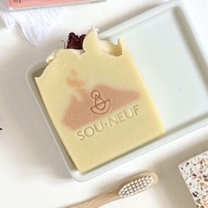 NUAGE Soap · Face soap - Mature skin - Dry skin - Handmade soap - Natural soap - Cold saponified - Superfatted soap - Organic soap
